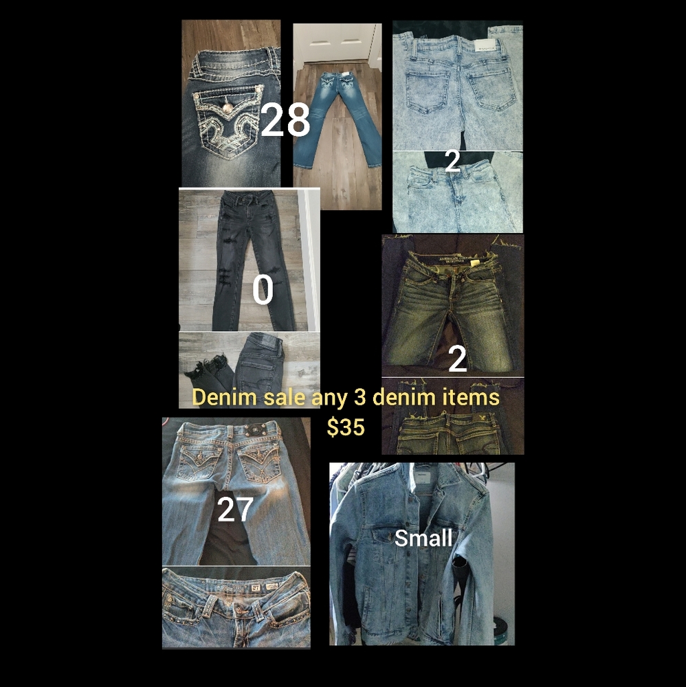 Denim sale